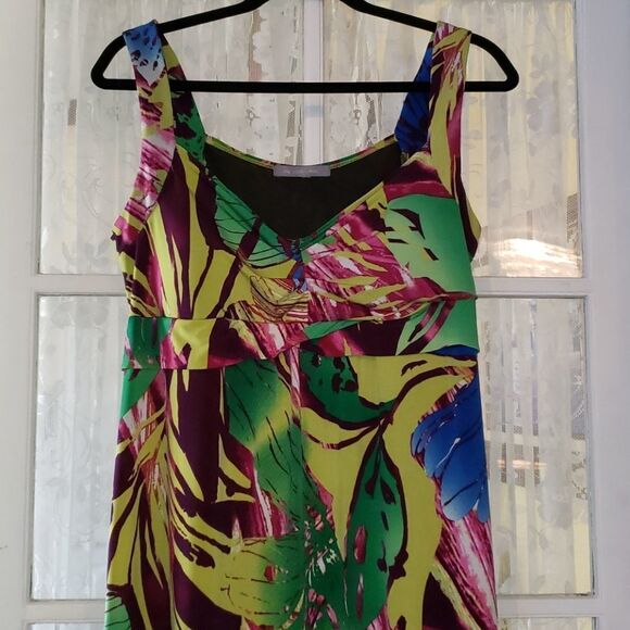 NY Collection Vibrant Floral Fun Maxi Dress - Picture 2 of 5